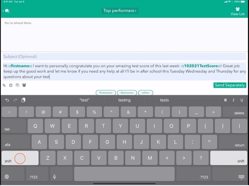 hit-em-up-personalized-message-smart-selector